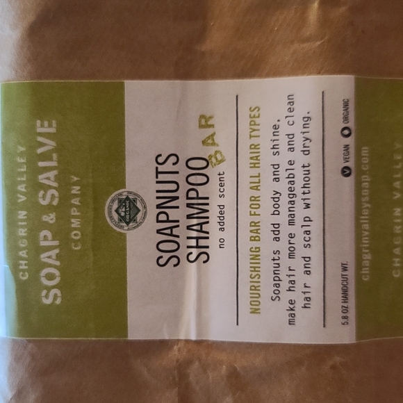 Chagrin Valley Soapnuts Shampoo Bar - Picture 3 of 4